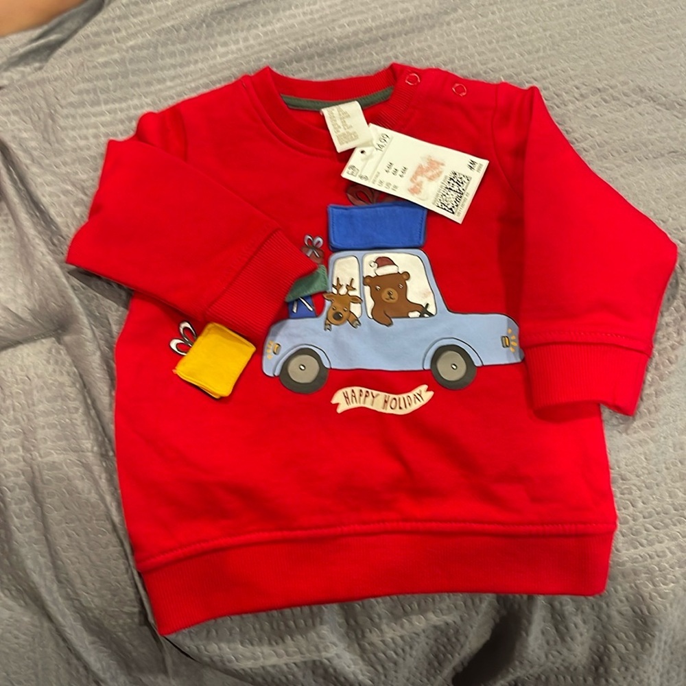 H&M Baby 6M Christmas Sweater